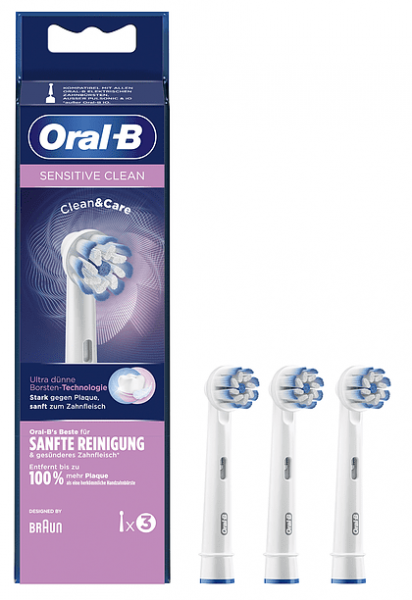 (DE) SOPO | 3er Oral-B Aufsteckbürsten HandelsgesmbH Sensitive Clean