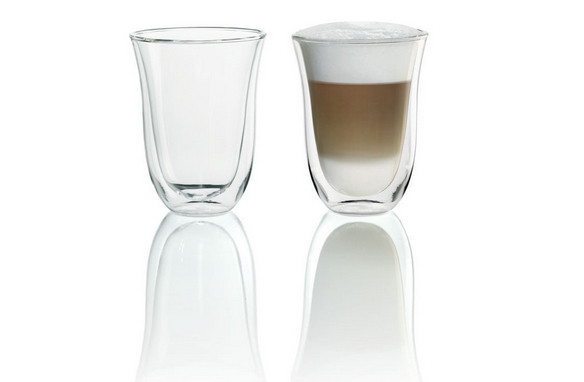 DeLonghi Latte-Macchiato Gläser 5513214611 2 Stk. Packung