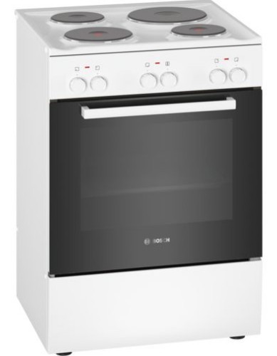 Bosch HQA050020, Elektro-Standherd freistehend 60cm Serie 2 weiß