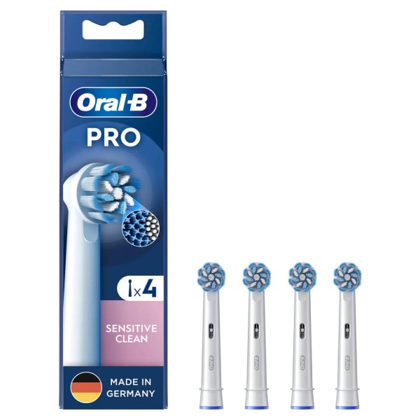 Braun Oral-B Aufsteckbürsten Pro Sensitive Clean 4er