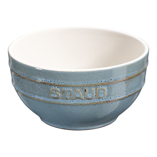 Staub Ceramique,Schüssel, 14 cm Antik-Türkis Keramik