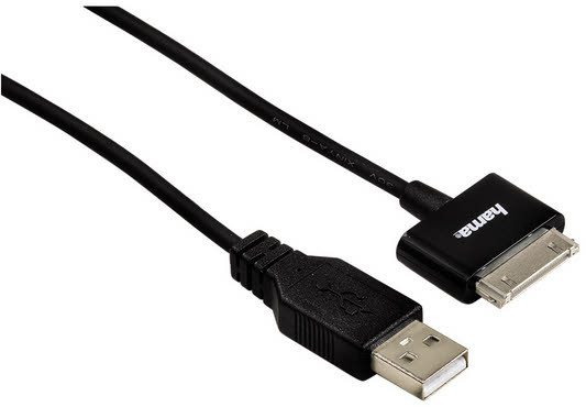 Hama USB Cable for iPhone 10PWWI Schwarz Handykabel