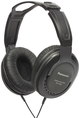 Panasonic RP-HT265 Schwarz Ohraufliegend Kopfband Kopfhörer