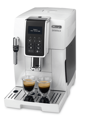 DeLonghi Dinamica Ecam 350.35.W Freistehend Vollautomatisch Espressomaschine 1.8l Weiß