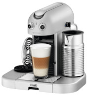 DeLonghi Gran Maestria EN 470.SAE Freistehend Halbautomatisch Pad-Kaffeemaschine 1.4l 14Tassen Plati