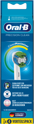Oral-B Ersatzzahnbürste Precision Clean CleanMaximizer 4er OralB