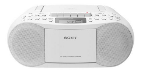 Sony CD-Radio CFDS70W weiss