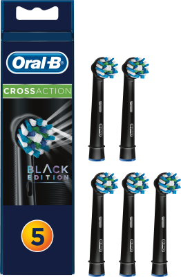 Oral-B Aufsteckbürsten CrossAction schwarz 5er schwarz | SOPO HandelsgesmbH  (DE)