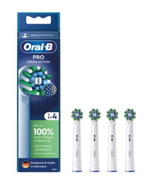 Braun Oral-B Aufsteckbürsten Pro CrossAction 4+4+4 Pack FFS