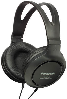 Panasonic RP-HT161 Schwarz ohrumschließend Kopfband Kopfhörer