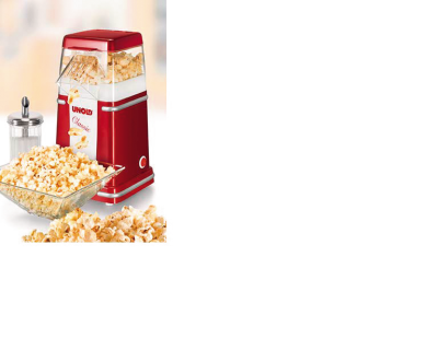 Unold Classic 900W Rot, Silber, Weiß Popcornmaschine